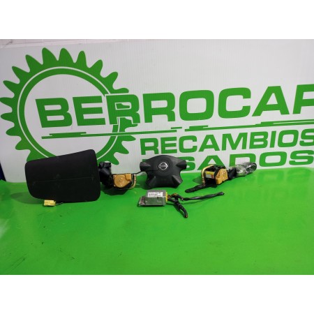 Recambio de kit airbag para nissan almera (n16/e) 1.5 dci turbodiesel cat referencia OEM IAM 98820BN91A  