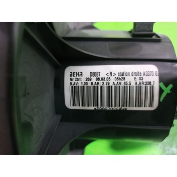 Recambio de motor calefaccion para opel zafira b cosmo referencia OEM IAM D8087  