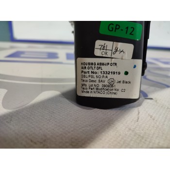 Recambio de aireadores para opel insignia berlina 2.0 16v cdti referencia OEM IAM 13321919  