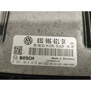 Recambio de centralita motor uce para seat altea xl (5p5) 1.9 tdi referencia OEM IAM 03G906021SK  