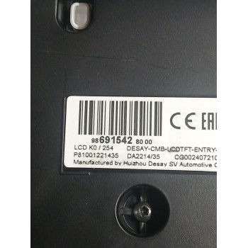 Recambio de cuadro instrumentos para peugeot rifter 1.5 bluehdi 100 referencia OEM IAM P81001221435  