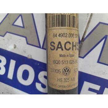Recambio de amortiguador trasero izquierdo para volkswagen polo (9n3) 1.4 tdi referencia OEM IAM 6Q0513025  