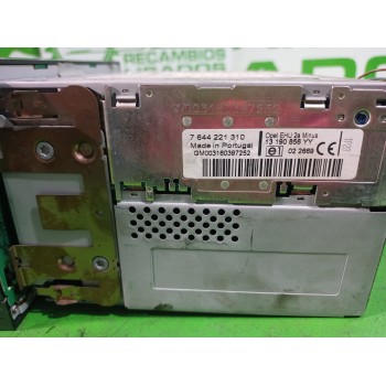 Recambio de sistema audio / radio cd para opel zafira b cosmo referencia OEM IAM 7644221310  