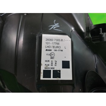 Recambio de faro izquierdo para renault kangoo profesional referencia OEM IAM 260607383R  