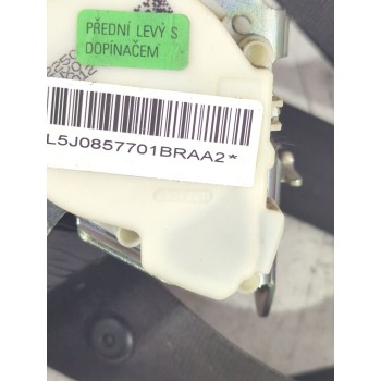 Recambio de cinturon seguridad delantero izquierdo para skoda fabia ii combi (545) 1.2 tsi referencia OEM IAM 5J0857701BRAA/3305