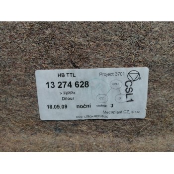 Recambio de guarnecido porton trasero para opel insignia berlina 2.0 16v cdti referencia OEM IAM 13274628  