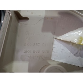 Recambio de guarnecido puerta delantera izquierda para volkswagen golf vi (5k1) advance referencia OEM IAM 5K4867011  