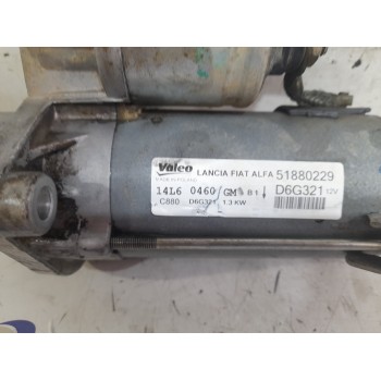 Recambio de motor arranque para fiat doblo cargo 1.3 16v jtd cat referencia OEM IAM 51880229  