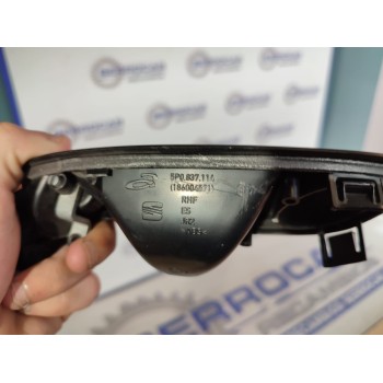 Recambio de maneta interior delantera derecha para seat leon (1p1) referencia OEM IAM 5P0837114  