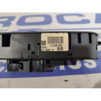 Recambio de mando elevalunas delantero izquierdo para opel astra h ber. referencia OEM IAM 13209203  