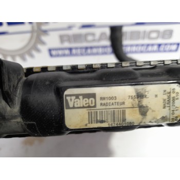 Recambio de radiador agua para citroën jumpy 1.9 diesel referencia OEM IAM 1474401080  