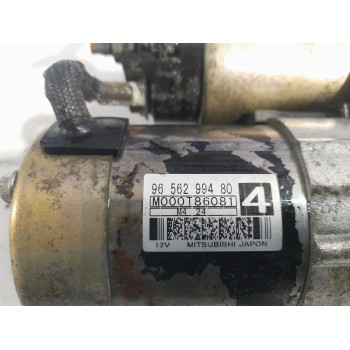 Recambio de motor arranque para citroën jumpy 1.9 diesel referencia OEM IAM 9656299480  