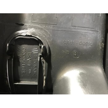 Recambio de consola central para toyota yaris (ncp1/nlp1/scp1) 1.0 cat referencia OEM IAM 589110D010  