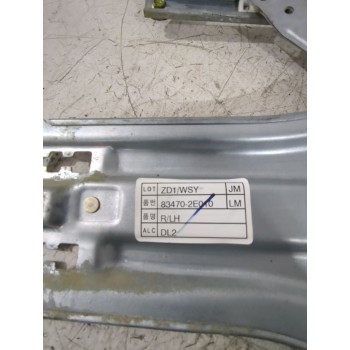 Recambio de elevalunas trasero izquierdo para hyundai tucson (jm) 2.0 crdi referencia OEM IAM 834702E010  