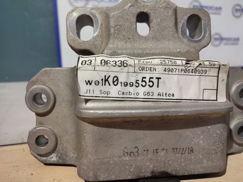 Recambio de soporte cambio para seat leon (1p1) referencia OEM IAM 1K0199555T  