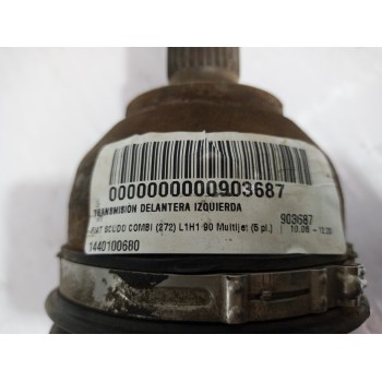 Recambio de transmision delantera izquierda para peugeot 107 básico referencia OEM IAM 1440100680  