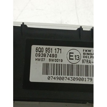 Recambio de modulo electronico para volkswagen polo iv (9n_, 9a_) 1.9 sdi referencia OEM IAM 6Q0951171  