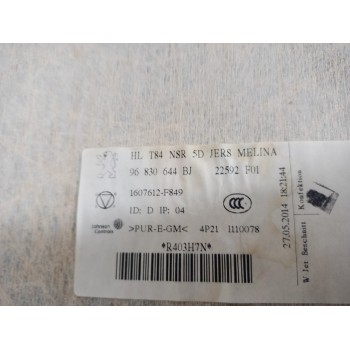 Recambio de techo interior para peugeot 3008 style referencia OEM IAM 96830644BJ  