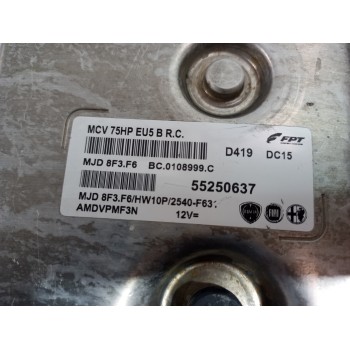 Recambio de centralita motor uce para peugeot bipper tepee basis referencia OEM IAM 55250637  