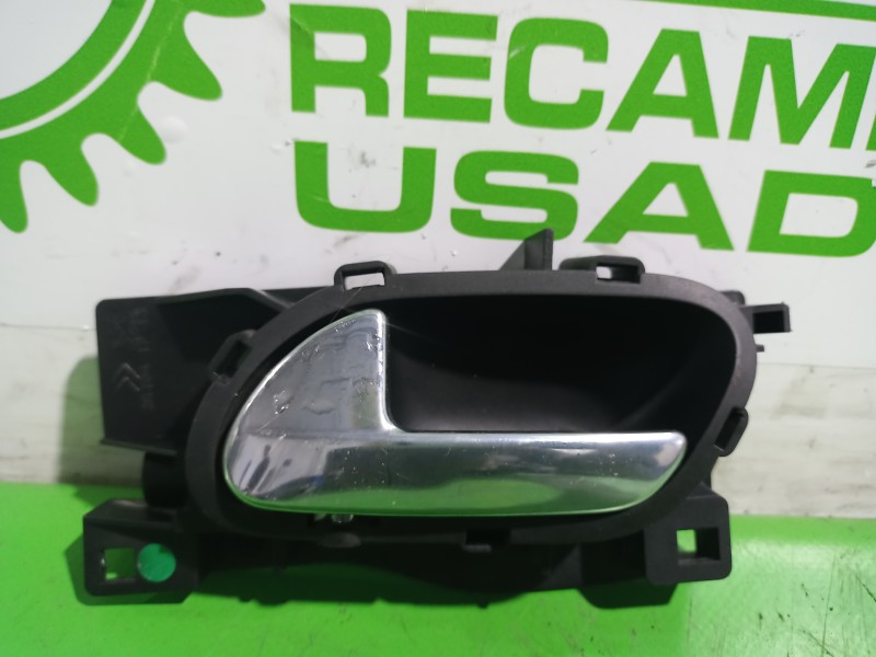 Recambio de maneta interior delantera izquierda para citroën c4 berlina 1.6 16v hdi referencia OEM IAM 100187386  