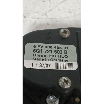 Recambio de pedal acelerador para seat ibiza iii (6l1) 1.4 tdi referencia OEM IAM 6Q1721503B  