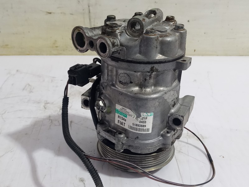 Recambio de compresor aire acondicionado para peugeot bipper tepee basis referencia OEM IAM 51893889  