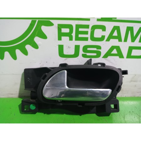 Recambio de maneta interior trasera izquierda para citroën c4 berlina 1.6 16v hdi referencia OEM IAM 100187386  
