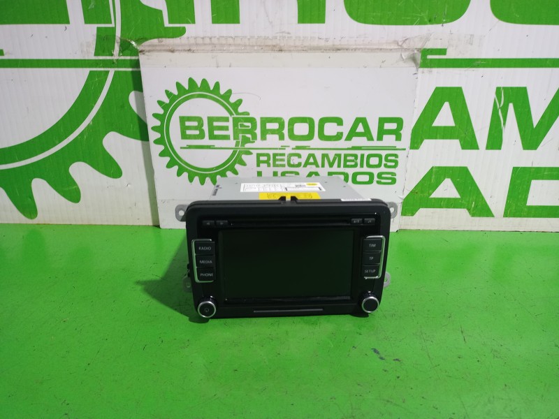 Recambio de sistema audio / radio cd para volkswagen golf vi (5k1) advance referencia OEM IAM 3C8035195F  