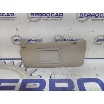 Recambio de parasol izquierdo para renault megane iii sport tourer 1.6 dci diesel fap referencia OEM IAM 964010028R  