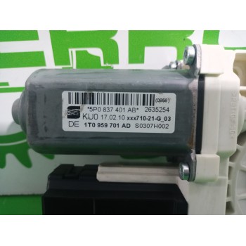 Recambio de motor elevalunas delantero izquierdo para seat altea xl (5p5) 1.4 16v tsi referencia OEM IAM 5P0837401AB  