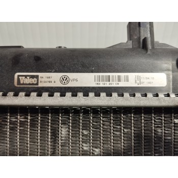 Recambio de radiador agua para seat altea xl (5p5) 1.4 16v tsi referencia OEM IAM 1K0121251CM  