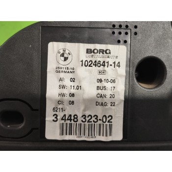 Recambio de cuadro instrumentos para bmw x3 (e83) 2.0 16v diesel cat referencia OEM IAM 102464114  