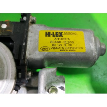 Recambio de elevalunas trasero derecho para kia sorento i (jc) 2.5 crdi referencia OEM IAM 834603E000  