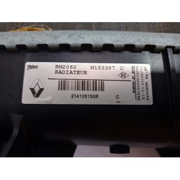 Recambio de radiador agua para renault scenic iii bose edition referencia OEM IAM 214105150R  