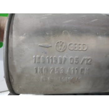 Recambio de tubo escape trasero para volkswagen golf vi (5k1) advance referencia OEM IAM 1K0253411CK  
