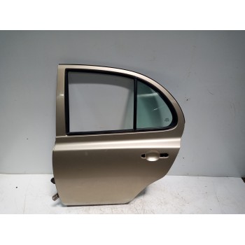 Recambio de puerta trasera izquierda para nissan micra (k12e) acenta referencia OEM IAM 82101AX130  