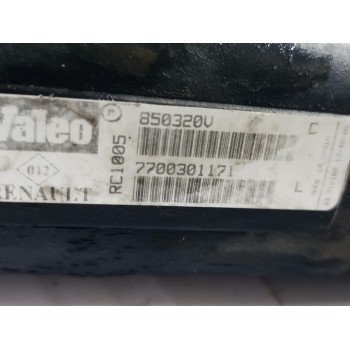 Recambio de radiador agua para renault kangoo (f/kc0) alize referencia OEM IAM 7700301171  