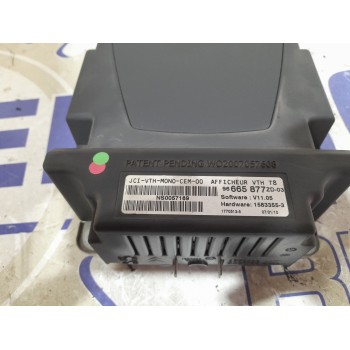 Recambio de pantalla multifuncion para peugeot 5008 2.0 blue-hdi fap referencia OEM IAM 96665877ZD  