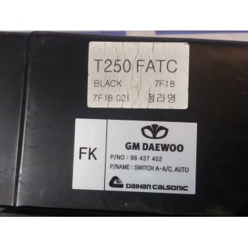 Recambio de mando calefaccion / aire acondicionado para chevrolet aveo referencia OEM IAM 96437402  