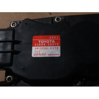 Recambio de valvula egr para toyota corolla verso (r1) 2.2 d-cat referencia OEM IAM 2580026010  