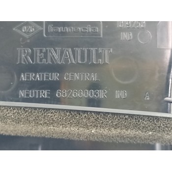 Recambio de rejilla aireadora para renault scenic iii bose edition referencia OEM IAM 682600031R  