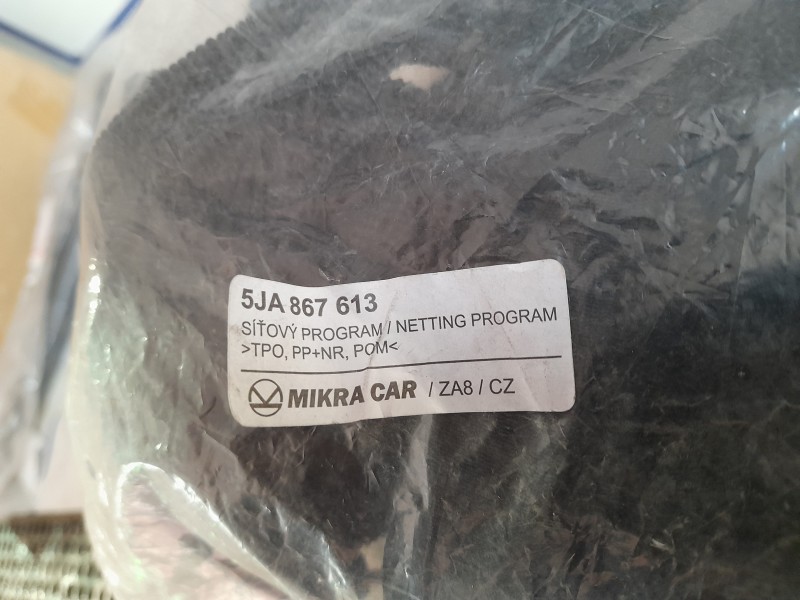 Recambio de red maletero para skoda spaceback (5h) 1.6 tdi referencia OEM IAM 5JA867613  