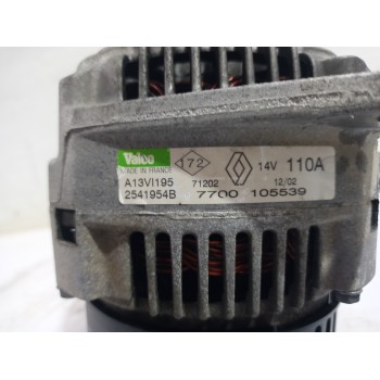 Recambio de alternador para renault kangoo (f/kc0) alize referencia OEM IAM 7700105539  