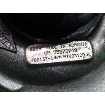 Recambio de turbocompresor para opel insignia berlina 2.0 cdti cat referencia OEM IAM 55570748  