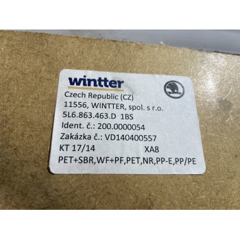 Recambio de suelo maletero para skoda yeti active referencia OEM IAM 5L6863463D  