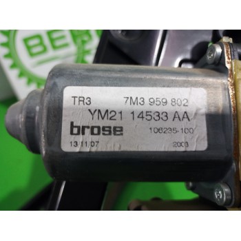 Recambio de elevalunas delantero derecho para seat alhambra (7v9) 2.0 tdi referencia OEM IAM YM2114533AA  