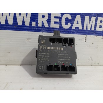 Recambio de modulo electronico para mercedes-benz clase e (w212) lim. 2.1 cdi cat referencia OEM IAM A2129004302  