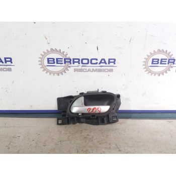 Recambio de maneta interior trasera izquierda para peugeot 208 1.6 blue-hdi fap referencia OEM IAM 96555518VV  