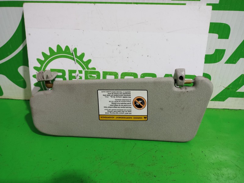 Recambio de parasol derecho para chevrolet aveo ls referencia OEM IAM 96650104  