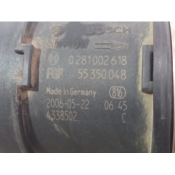 Recambio de caudalimetro para opel astra h berlina referencia OEM IAM 55350048  